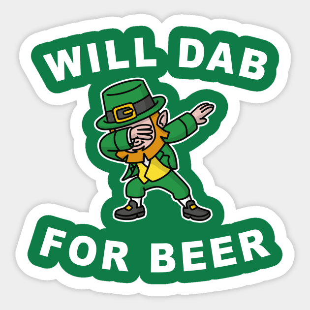 Will Dab for Beer Sticker by phillydrinkers